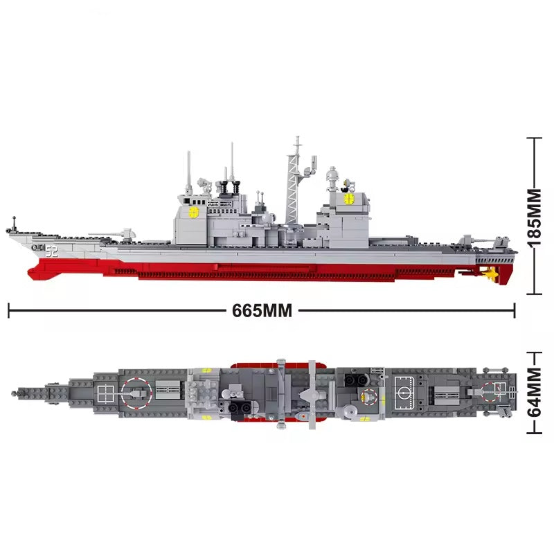High-Difficulty Military Model Kit For Cruiser Ships - Cindi Book