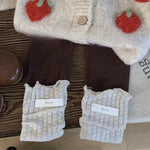Baby Strawberry Knitted Coat Cardigan Two-piece Set - Cindi Book