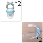 Baby Fruit and Vegetable Food Supplement Teether Baby Fruit Teether Bite Le Pacifier Silicone Nipple - Cindi Book