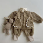 Plush Thickened Coat Children's Winter Warm Clothes - Cindi Book