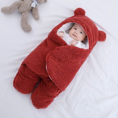 Baby Hold Newborn Thickened Out Wrap Swaddle Sleeping Bag - Cindi Book