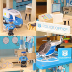 Role Play House Police Fire Department Educational Children's Toys Suit - Cindi Book