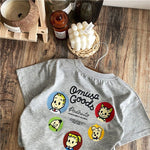 Summer Boys And Girls Fashion Short Sleeve T-shirt - Cindi Book