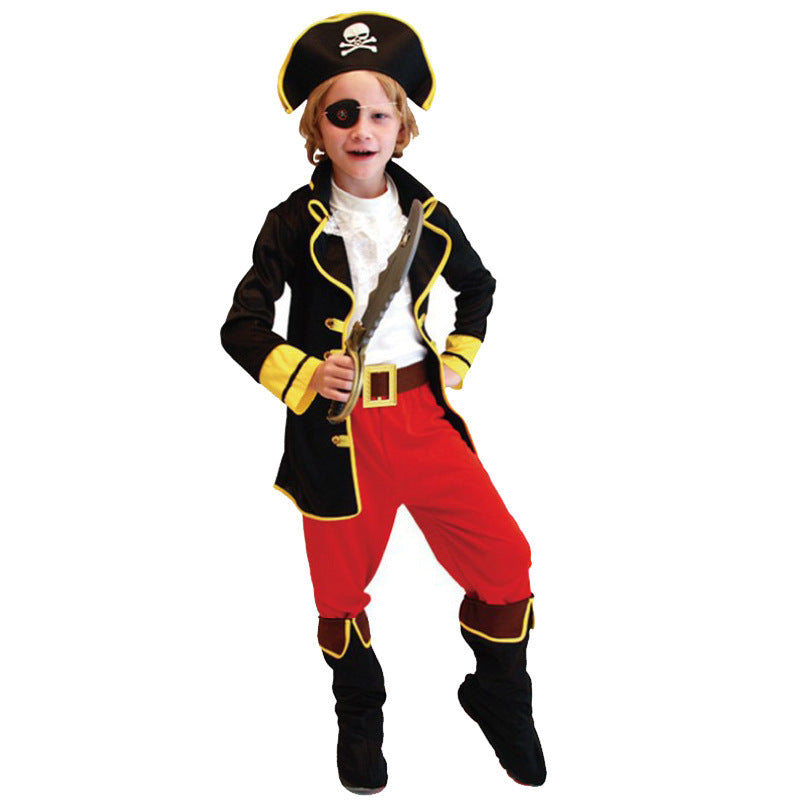 Children's Pirate Costume Costume Cosplay Role Play Party - Cindi Book
