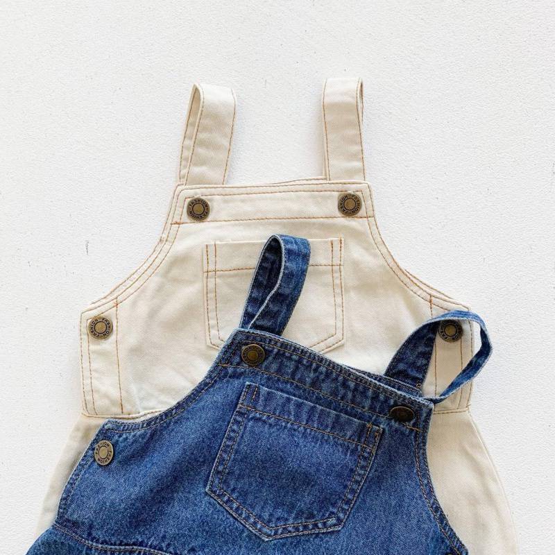 Bib Shorts All-match Korean  Western Style Denim Jumpsuit - Cindi Book