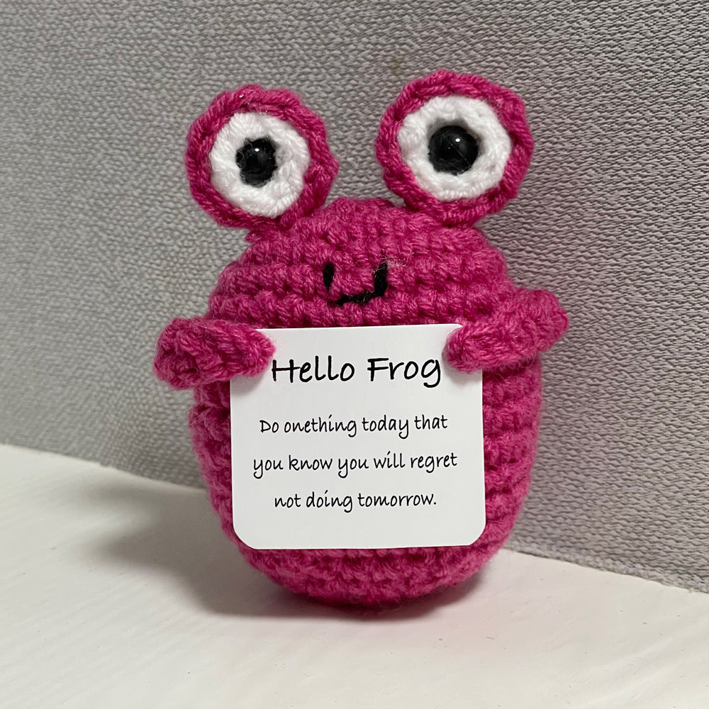 Funny Animal Crocheted Toy Creative Gift - Cindi Book