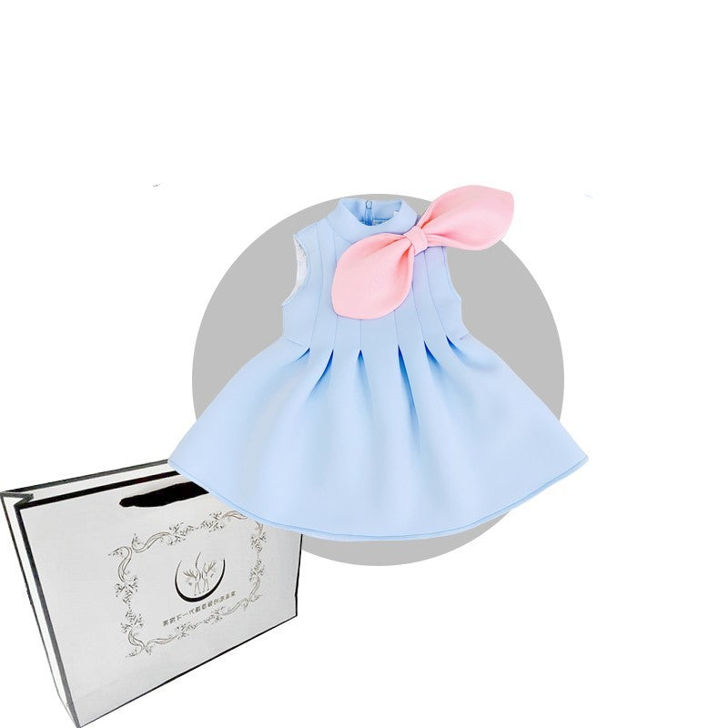 Girls' Tank Top Dress Fashion Light Luxury Bow - Cindi Book
