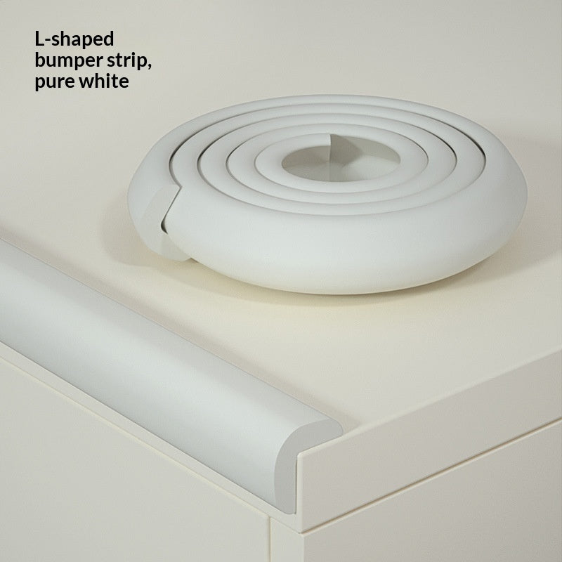 L Shaped Child Safe Corner Guards For Walls To Protect Babies Soft Padding For Home Use - Cindi Book