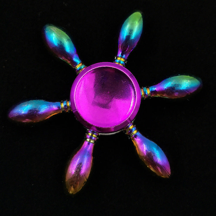 Zinc Alloy Electroplating Colorful Fingertip Top - Cindi Book