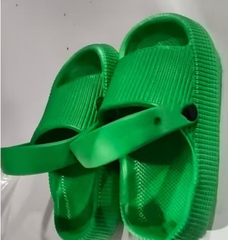 Children's Feeling Of Stepping On Feces Thick Soled Home Slippers - Cindi Book
