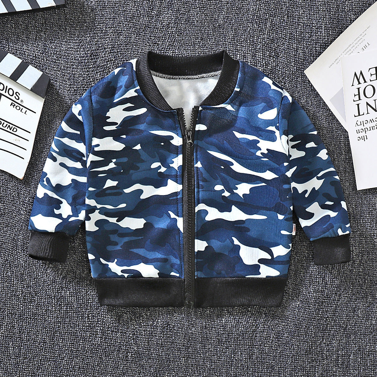 Boys And Girls Jackets Korean Baseball Uniforms Children's Babies Casual Western Style - Cindi Book