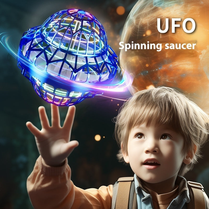 Magic Flying Ball Magic Swing Flying Ball Children's Finger Rotating Luminous Floating Flying Fingertip Toy - Cindi Book