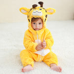 Flannel Animal Onesie For Kids - Cindi Book