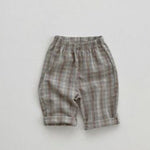 Men's Treasure Babies' Trousers Plaid Pants Leisure - Cindi Book