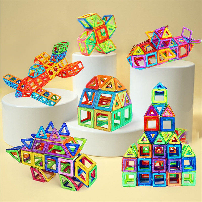 Magnetic Building Blocks DIY Magnets Toys For Kids Designer Construction Set Gifts For Children Toys - Cindi Book