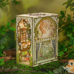 Dongpo Zhiyi Diy Wooden 3d Stereo Hand-assembled Book Stand Model Building Toy - Cindi Book