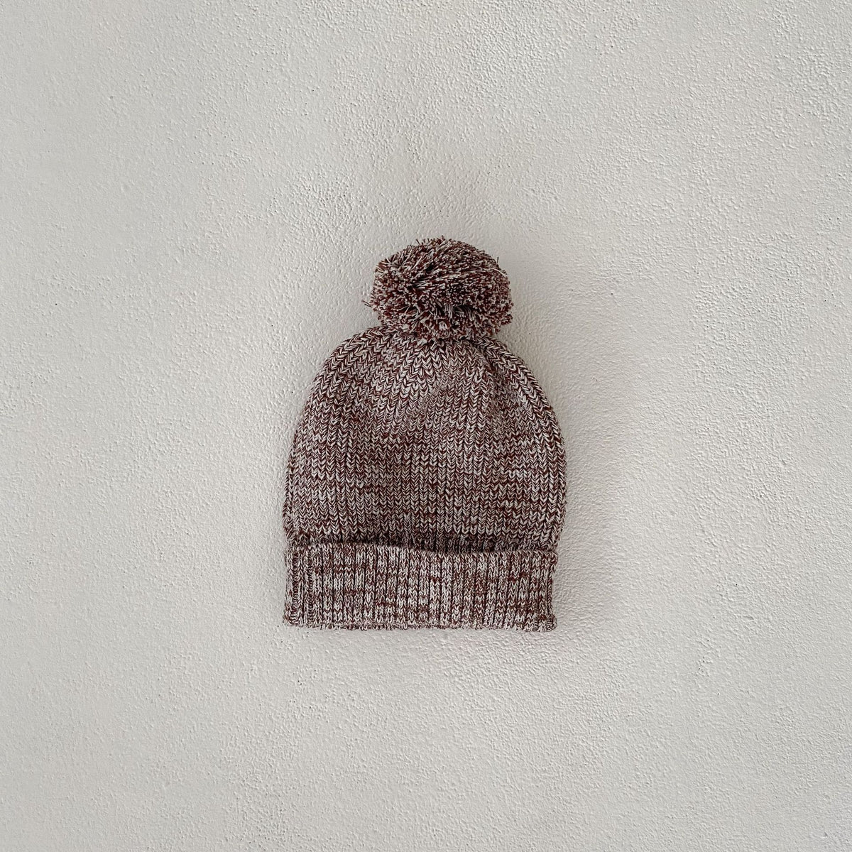 Infant Baby Girl Mixed Color Thick Needle Pullover Pants Pullover Fur Ball Knitted Hat 3-piece Set - Cindi Book