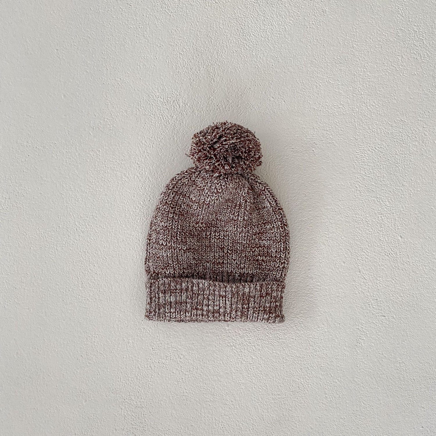 Infant Baby Girl Mixed Color Thick Needle Pullover Pants Pullover Fur Ball Knitted Hat 3-piece Set - Cindi Book