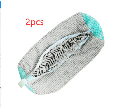 Gray Blue Home Apparatus Wash Shoe Bag Shoes Anti-deformation Laundry Protection Bags - Cindi Book