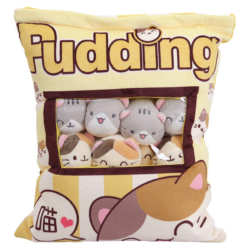 A Big Bag Of Snack Doll Cute Doll Sleeping Pillow For Girl Ankle Biter Pillow - Cindi Book