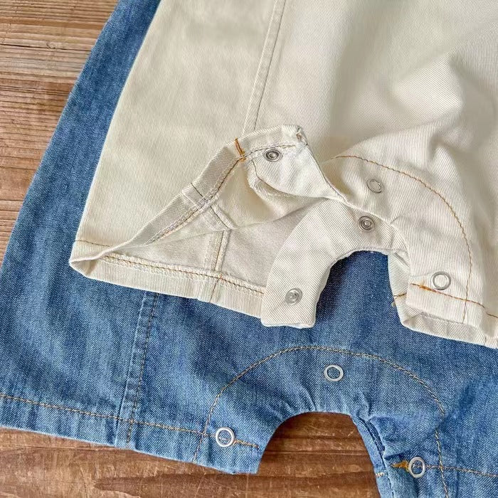 Baby Denim Overalls With Suspenders Casual Sleeveless Vest - Cindi Book