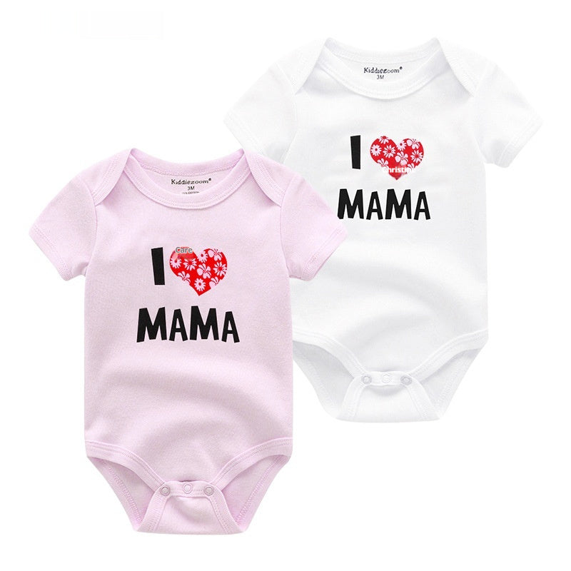 Onesie Baby Clothes Cotton Triangle Newborn Jumpsuit - Cindi Book