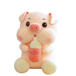 Baby Bottle Pig Ragdoll Plush Toy Doll - Cindi Book