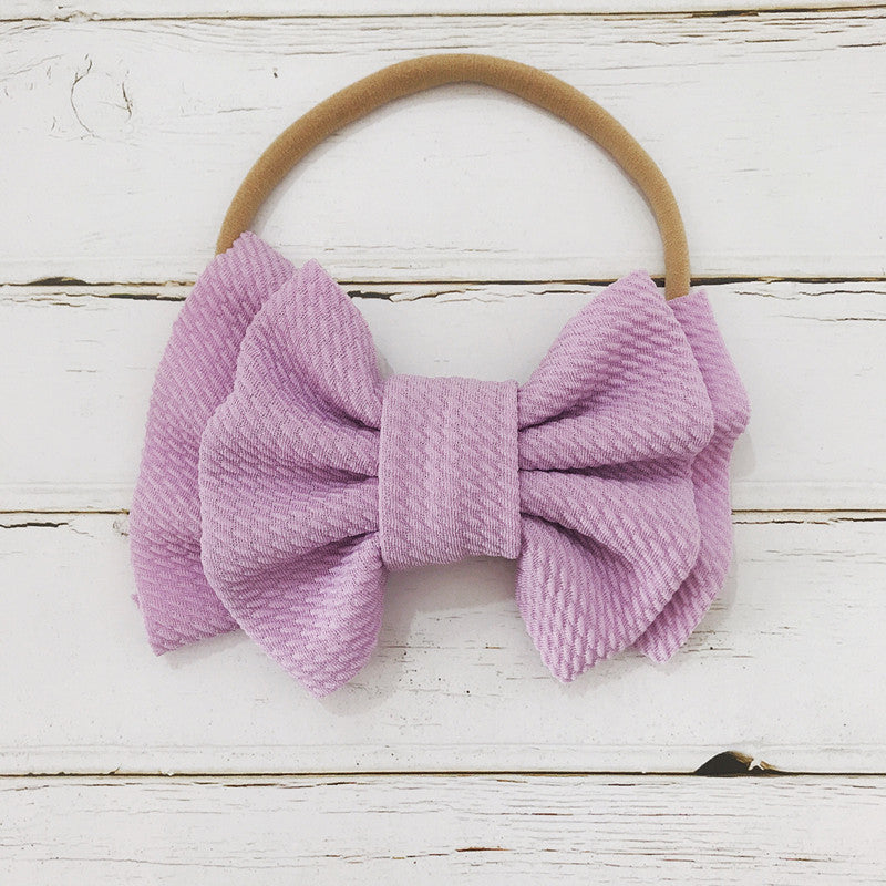 Children's Bow Hair Band Baby Double Layer - Cindi Book