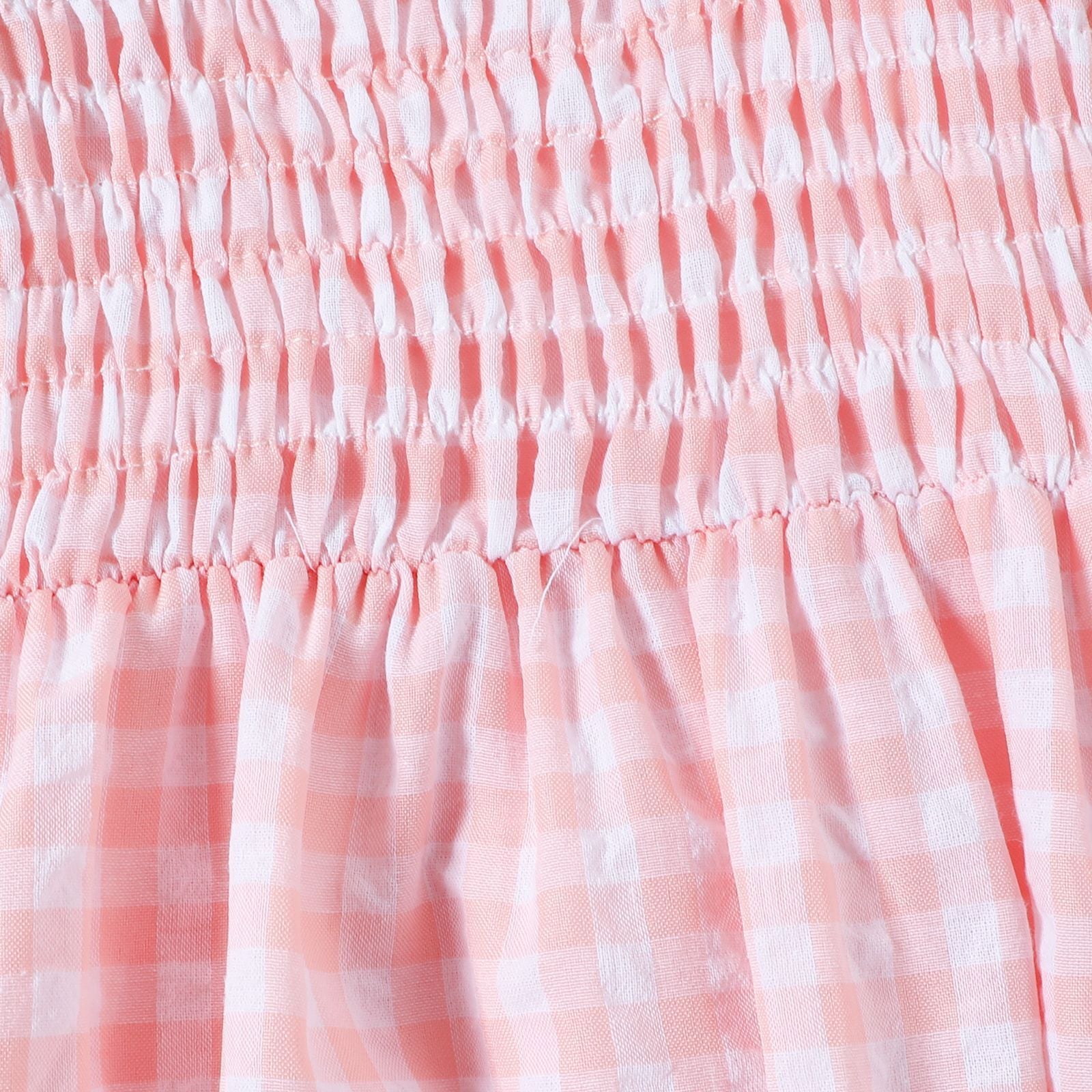 Summer Baby Girl Sweet Plaid Newborn Jumpsuit - Cindi Book