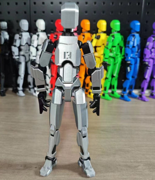 Multi-Jointed Movable Shapeshift Robot 2.0 3D Printed Mannequin Dummy Action Model Doll Toy Kid Gift - Cindi Book