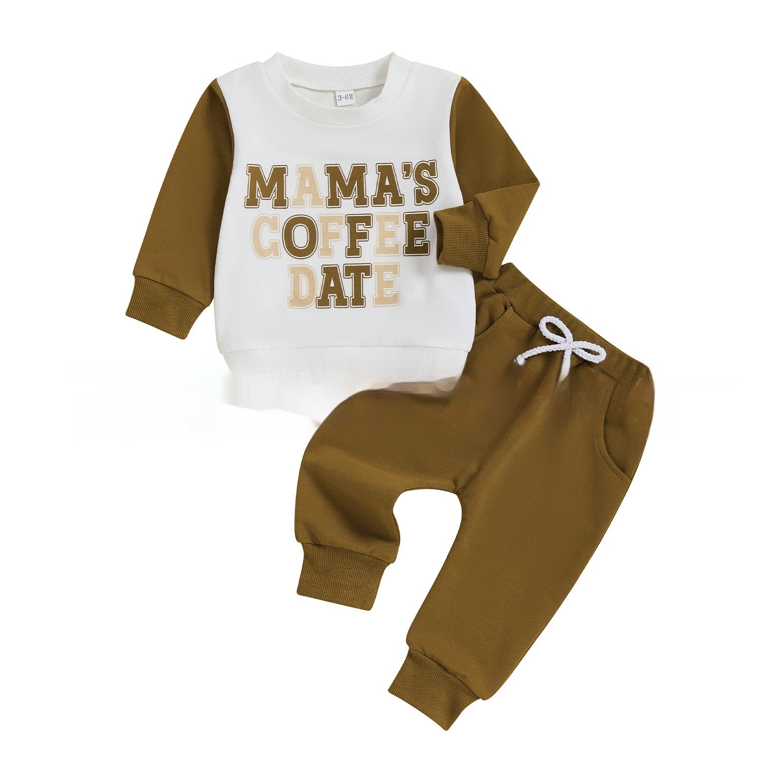 Fashion Personality Boy's Printed Sweater Suit - Cindi Book