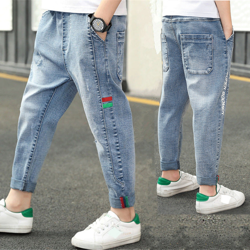 CUHK Kids' Fashion Straight Casual Pants - Cindi Book