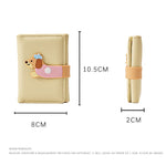 Girl Heart Cartoon Cute Illustration Student Mini Short Wallet - Cindi Book