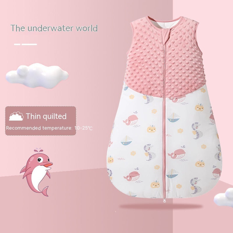 Pure Cotton Newborn Baby Supplies Vest-style Baby Sleeping Bag - Cindi Book
