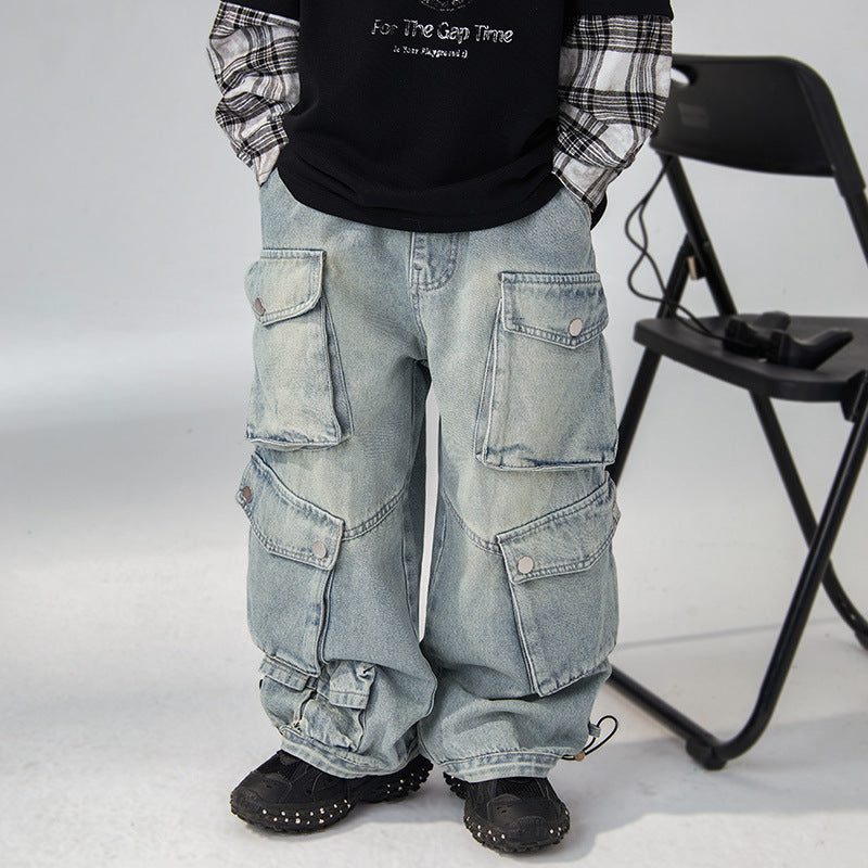 Spring And Autumn New Boys' Autumn Leisure Pants - Cindi Book