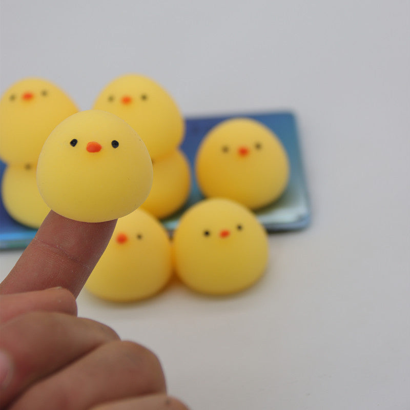 Super Cute Dumplings Squeezing Toy Fat Chicken Soup Round Chicken - Cindi Book