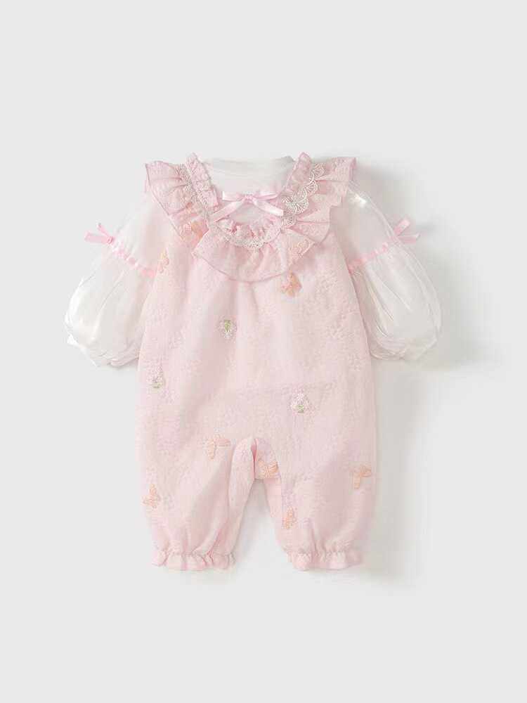 SpringAutumn One-Hundred-Day Romper Set For Baby Girls Full Moon - Cindi Book