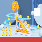 Little Duck Climbing Stairs Toy  Little Penguin Automatic Ladder Light - Cindi Book