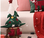 Christmas Tree Pillow Special-shaped Sofa Living Room Atmosphere New Year - Cindi Book