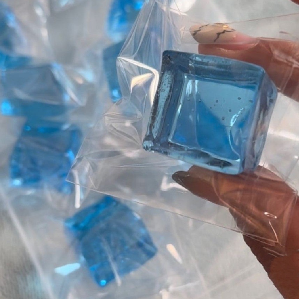 Decompression Ice Cube Squeezing Toy Vent Sea Salt - Cindi Book