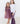 Amethyst Ribbed Velvet Bells
