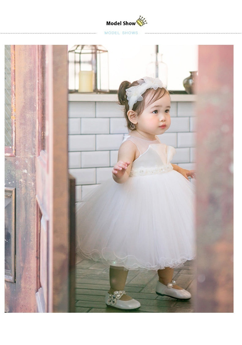 Catwalk Host Performance Summer Children Princess Dress - Cindi Book