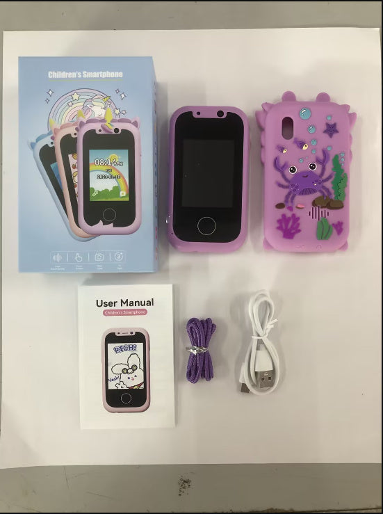 Dual Camera Touch Screen Children's Mobile Phone - Cindi Book