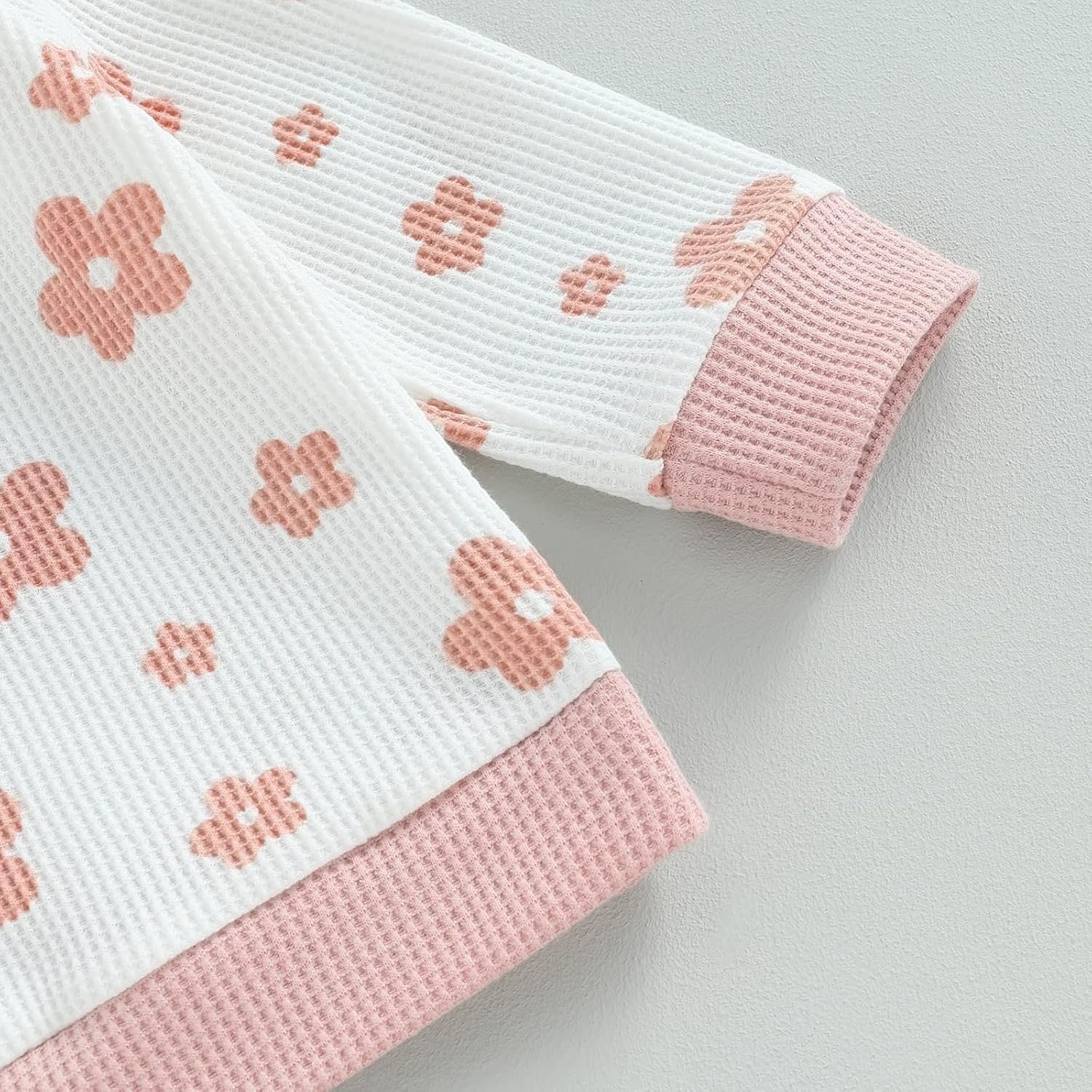 Children's New Flower Print Sweater Suit - Cindi Book