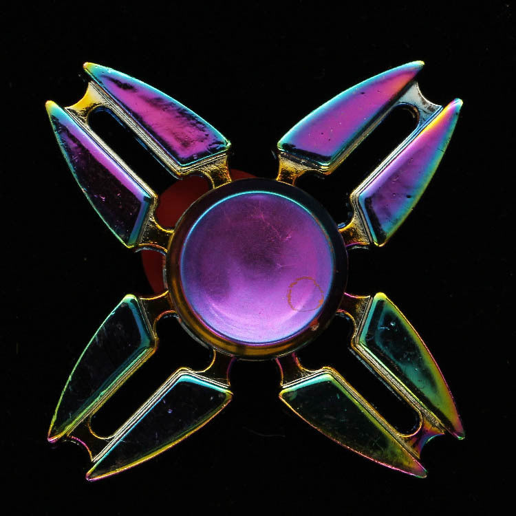 Zinc Alloy Electroplating Colorful Fingertip Top - Cindi Book