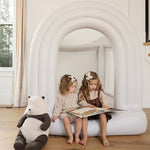 Factory In Stock Children's Inflatable Castle Inflatable Jumping Bed Children's Party Castle Indoor And Outdoor Small Family Jumping Bed - Cindi Book