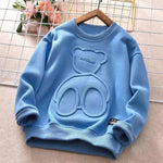 Long Sleeved T Shirt Children Plus Velvet Bottoming Shirt - Cindi Book