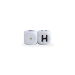 12mm Baby Products 26 Silicone English Alphabet Beads Teeth Accessories - Cindi Book