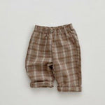 Men's Treasure Babies' Trousers Plaid Pants Leisure - Cindi Book