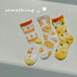 Children's Socks Summer Color Matching Plaid Korean Baby - Cindi Book